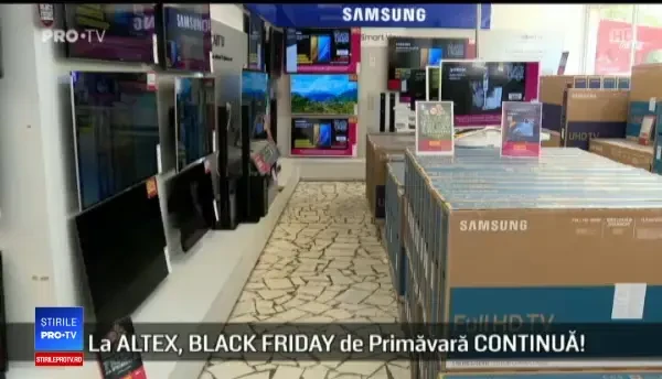 (P) La ALTEX, BLACK FRIDAY de Primăvară continuă cu oferte şi stocuri noi