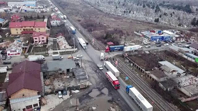 CNAIR a început demolările din zona Domnești, pentru a construi un pasaj peste Centură