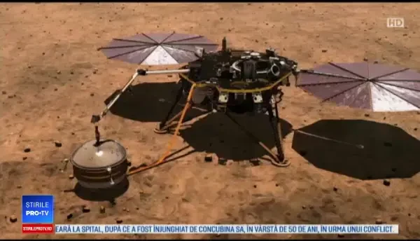 Premieră pe Marte. NASA trimite un robot care va studia inima planetei