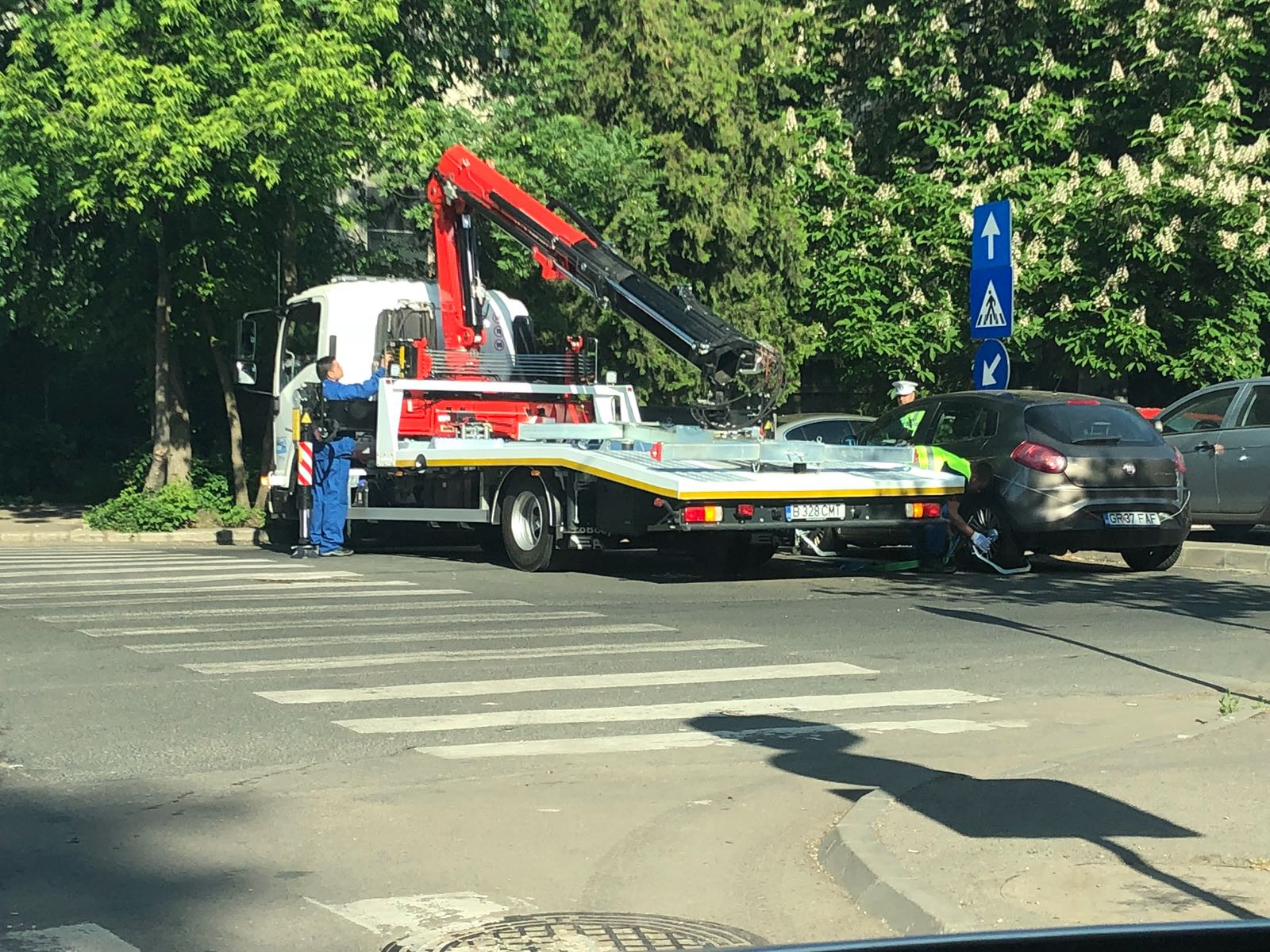 Poliția Locală Sector 3 București continuă să ridice mașinile parcate neregulamentar
