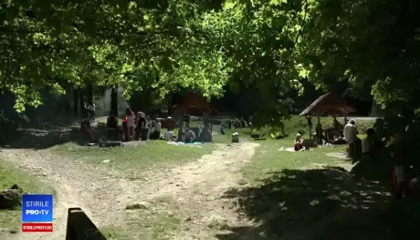 Românii profită de vremea bună și au dat startul grătarelor în natură. Dacă Dragnea dă micul, noi dăm cârnatul