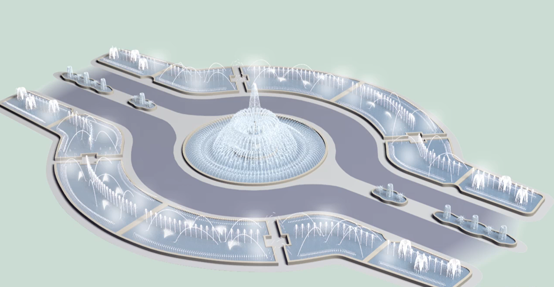 ANIMAȚIE GRAFICĂ. Cum vor arăta fântânile din centrul Bucureștiului, după restaurare