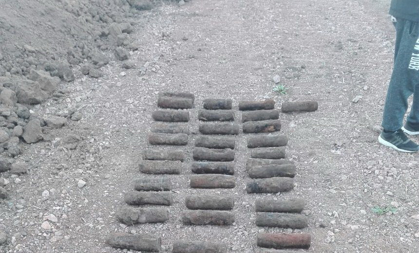 230 de proiectile, găsite pe un teren, în Tulcea. Măsurile speciale luate