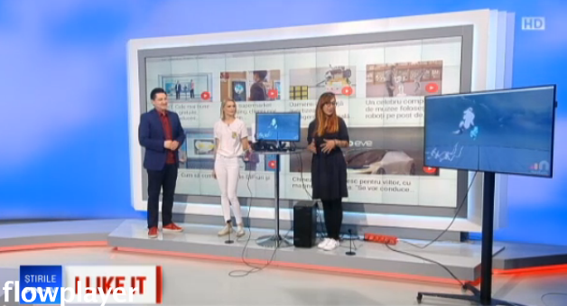 iLikeIT. Cum arată fațada unui teatru transformată într-un tablou virtual