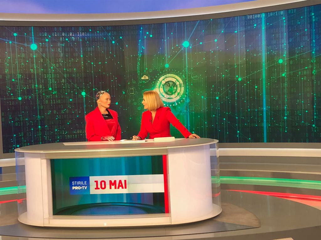 andreea esca robotul sophia