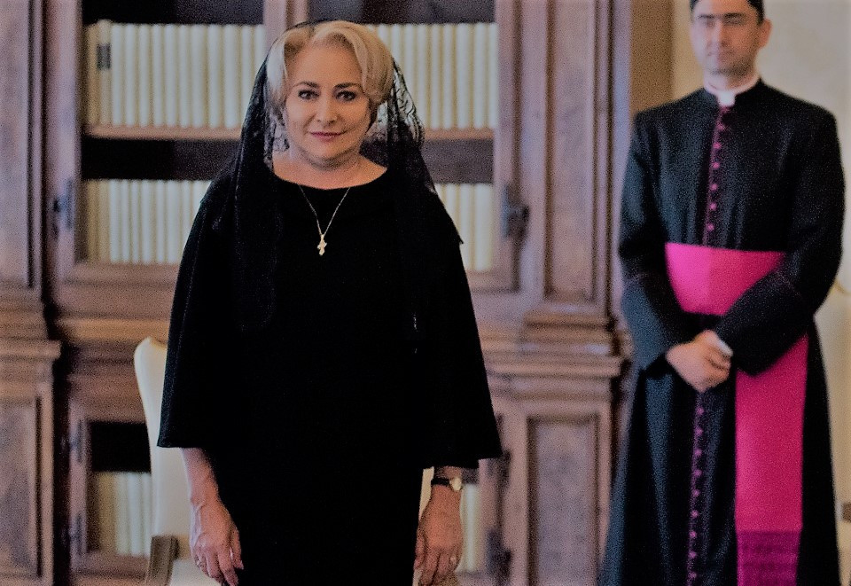 Viorica Dăncilă, o nouă gafă la întâlnirea cu premierul Republicii Macedonia. VIDEO