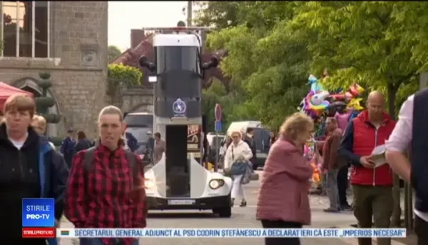 Mașina de poliție în care șoferul are vedere de 360 de grade