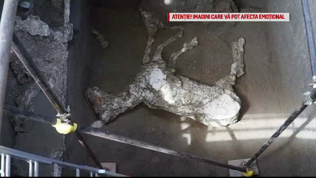 Descoperire extraordinară la nord de Pompei. Este o premieră pentru arheologi