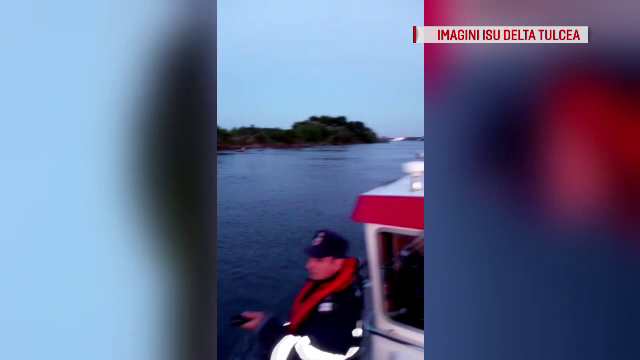 S-au reluat căutările bărbatului dispărut, sâmbătă, în Delta Dunării