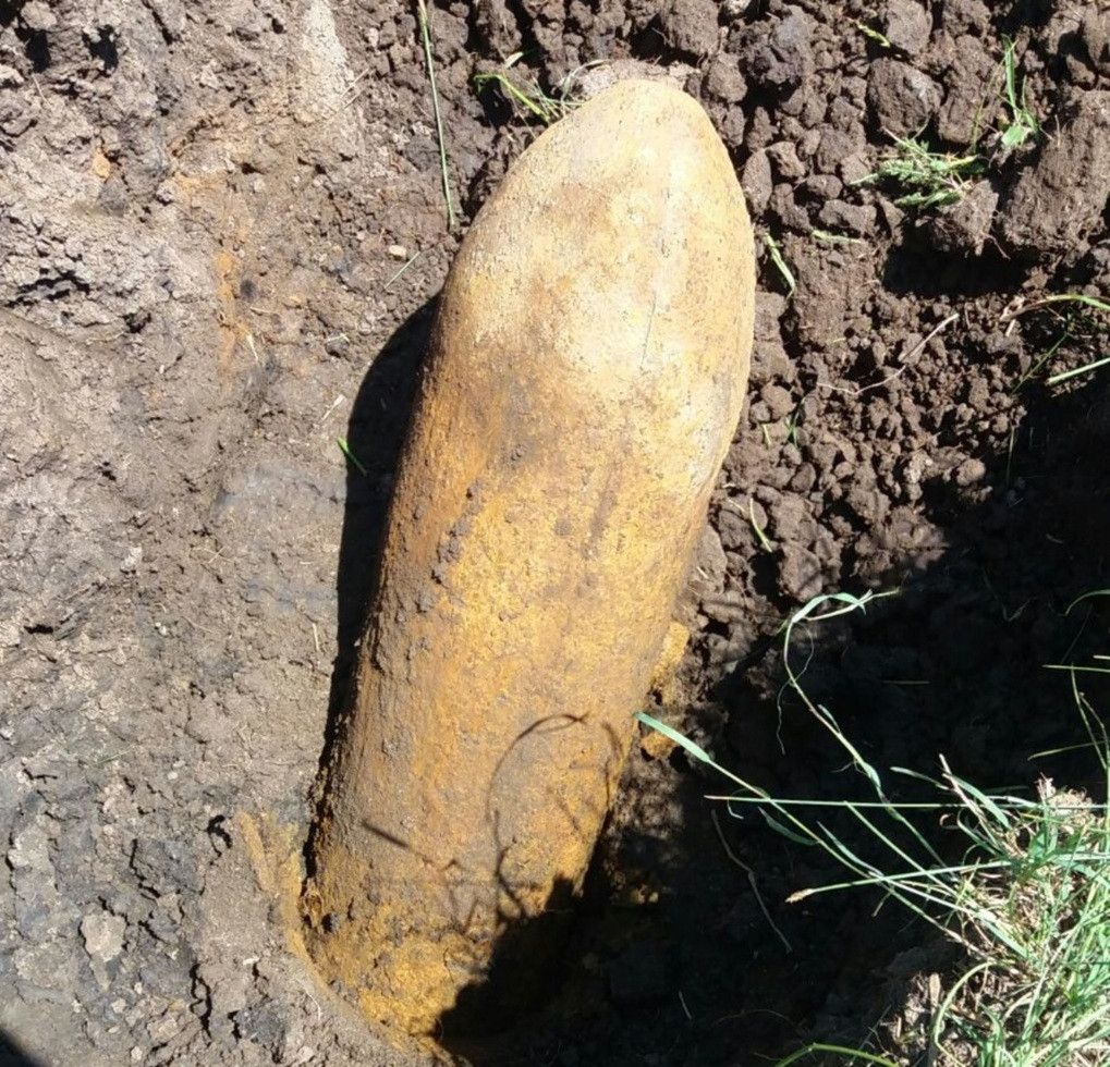 Bombă americană de 100 kilograme, găsită într-un sat din Galaţi. Cum a ajuns acolo