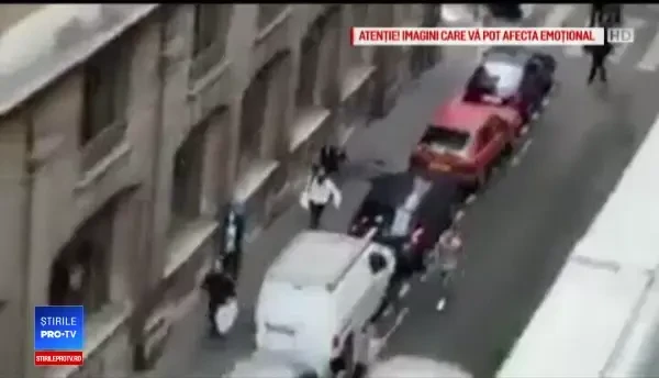 Atacatorul din Paris a strigat ”Allah e mare” în timp ce înjunghia oamenii pe stradă