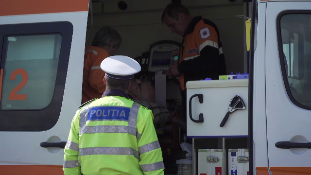 4 maşini avariate din cauza unui şofer de 81 de ani, în Ploieşti