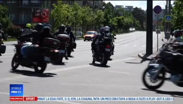Sute de motocicliști au împânzit străzile din Cluj-Napoca