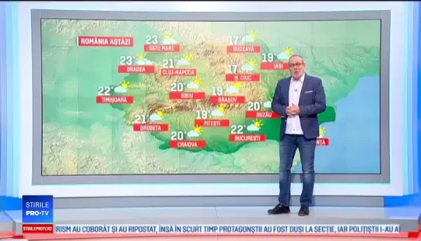 Vremea 14 mai. Ploile apar în majoritatea zonelor țării. Cum va fi vremea în următoarele zile
