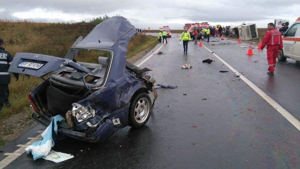 3 morți și 2 răniți, în urma unui accident rutier în Olt