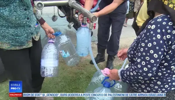 Apă cu E-coli, distribuită de rețeaua publică dintr-o comună din Dâmbovița