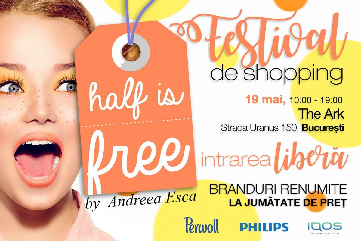 Ce designeri români și ce branduri vin sâmbătă, 19 mai, la târgul Half Is Free