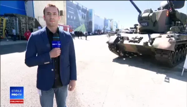 Marii producători de armament, la cel mai mare târg de tehnică militară, în Bucureşti