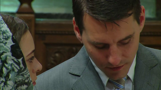 Fostul Principe Nicolae și soția sa, prezenți la slujba de Înălţarea Domnului de la Catedrala Patriarhală