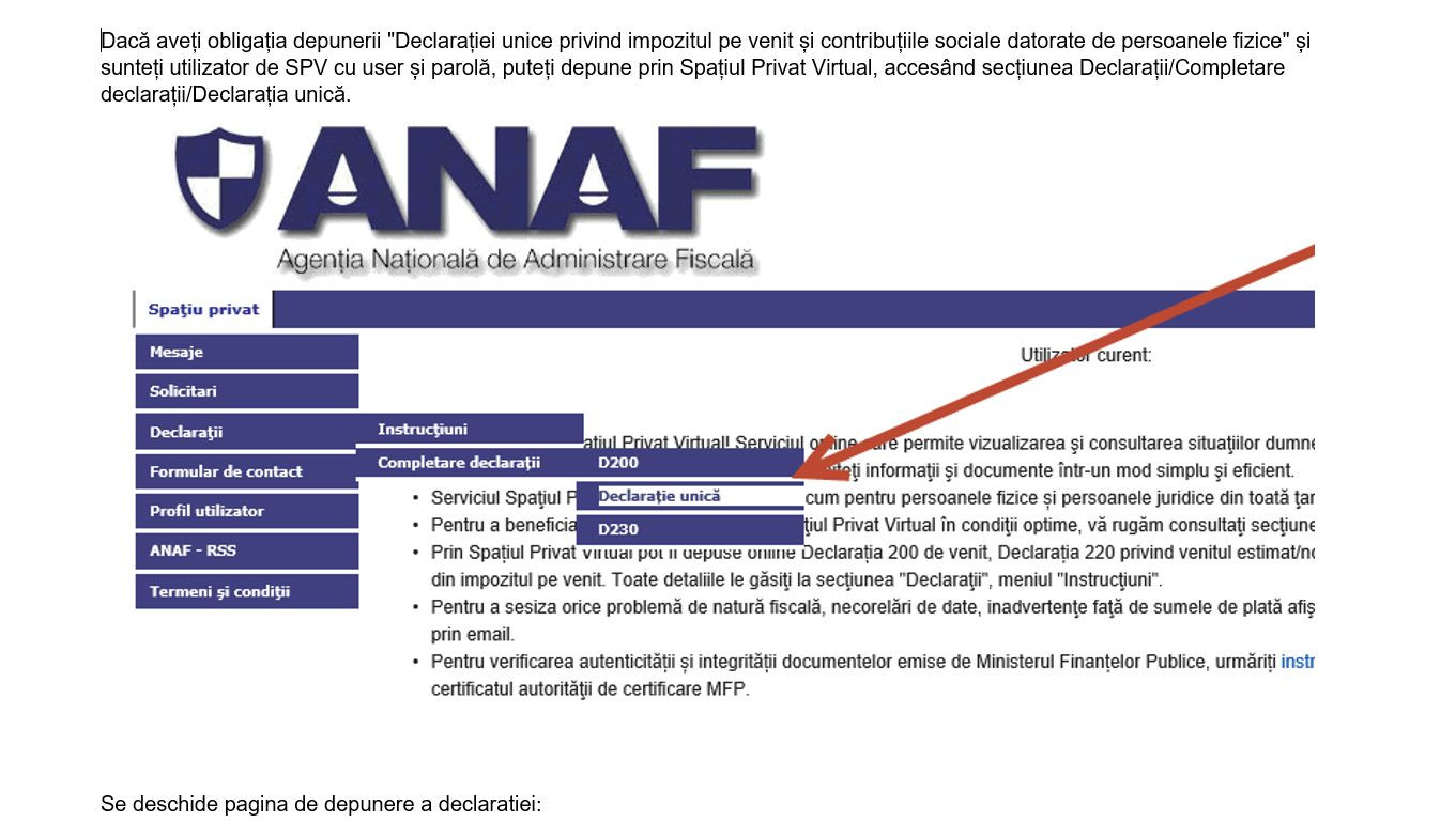Declarația unică se depune doar online, din 2019. Reduceri pentru cine plătește în avans
