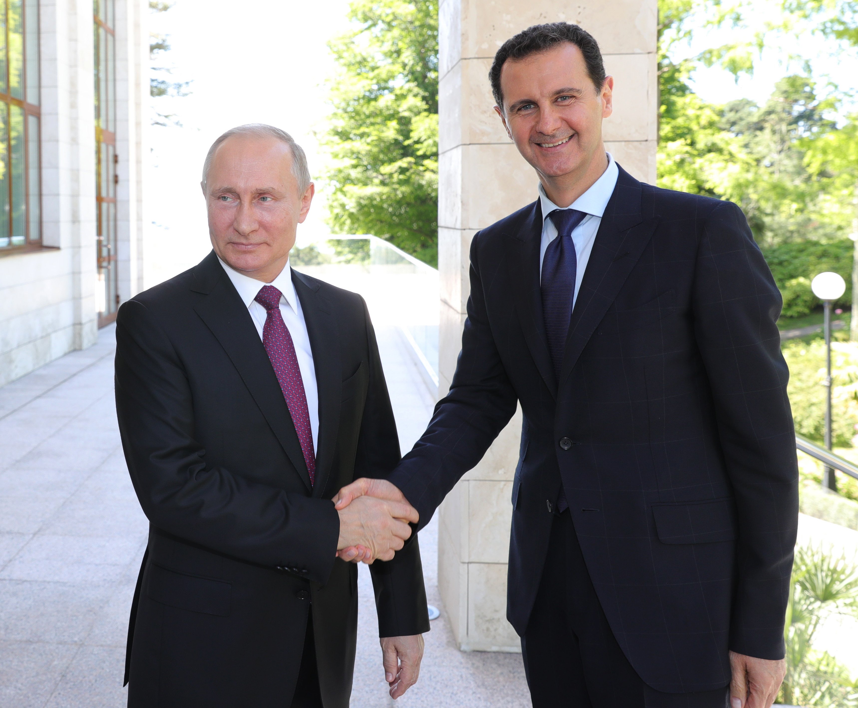 vladimir putin bashar al-assad
