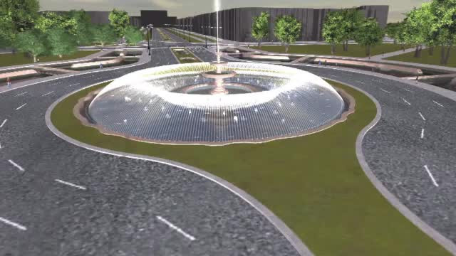 Renovarea fântânilor din centrul Capitalei: laser tricolor, muzică și tuneluri de apă