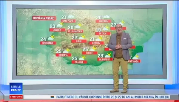 Ploile cuprind toată țara în weekend. Zonele unde vor fi averse cu fulgere