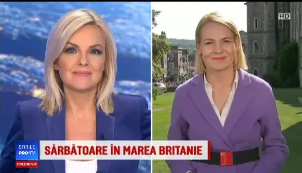 Corespodență Știrile ProTV de la nunta regală. Harry, după plimbarea cu caleașca: ”OK acum sunt pregătit să beau ceva”