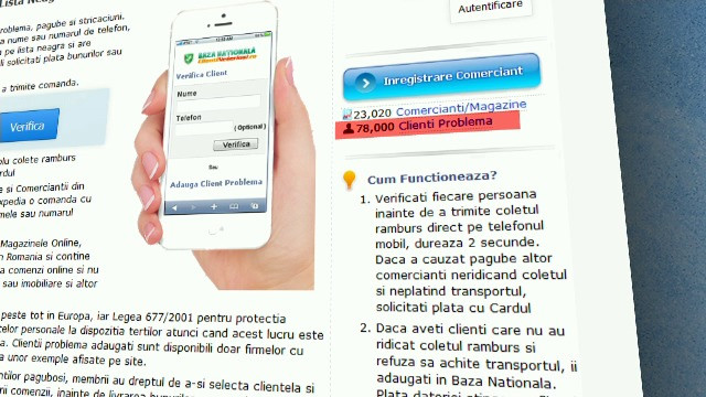 Datele a mii de români, dezvăluite pe internet. Pățania unui bărbat care a refuzat o comandă online