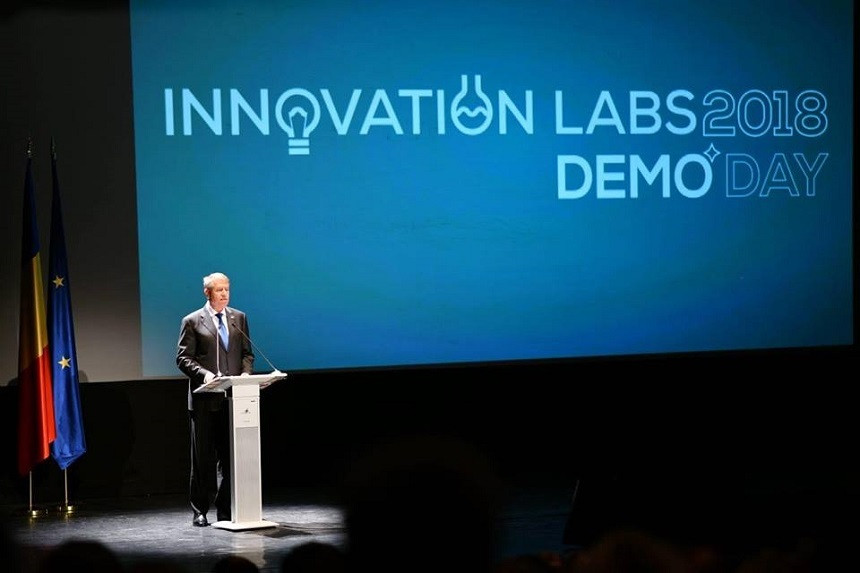 Iohannis, la Innovation Labs: Digitalizarea scăzută a economiei şi a administraţiei este o realitate