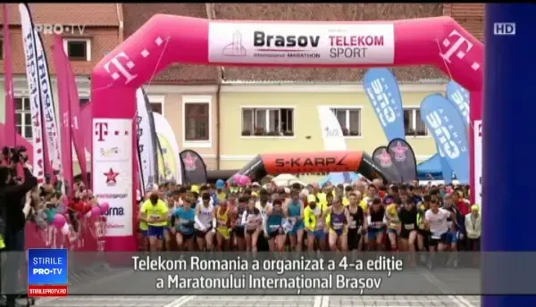 (P) Alergători din 32 de țări la maratonul organizat de Telekom Romania