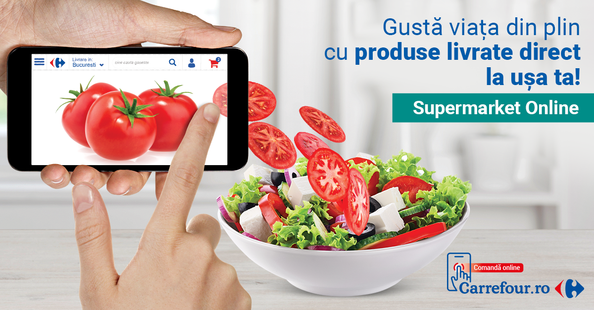 (P) Carrefour România lansează portalul unic carrefour.ro