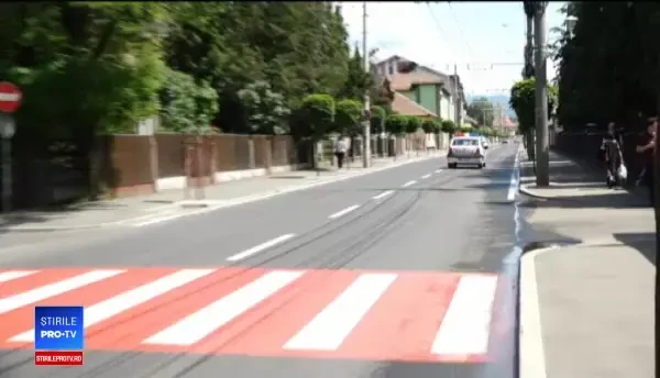 Prima imagine cu hoții care au jefuit o bancă din Baia Mare. Au furat 100.000 de lei