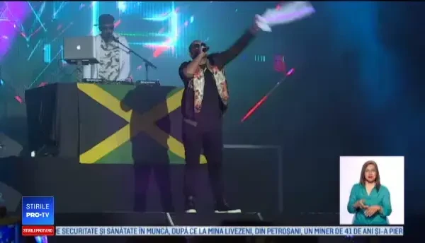 Sean Paul a concertat la București. Mesajul pentru publicul român