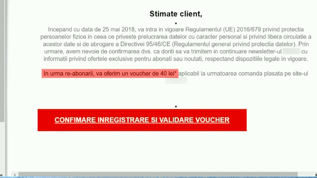 protecție date personale