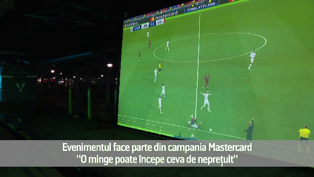 (P) Mastercard le-a oferit suporterilor din România un moment de neprețuit