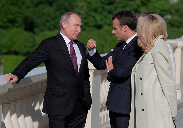 putin macron