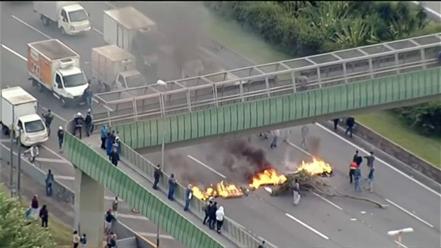 Decizia luată de preşedintele Braziliei pentru a pune capăt grevei şoferilor de TIR. Armata a intervenit