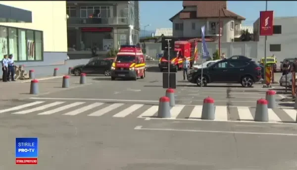 Mall-ul din Târgu Jiu, evacuat pentru un exercițiu al pompierilor