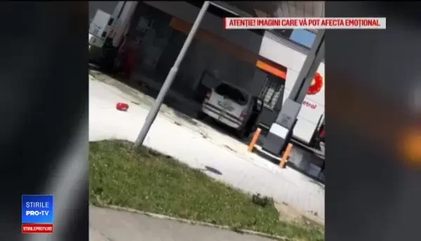 De ce şi-ar fi dat foc un şofer în benzinărie. A vrut să transmită un mesaj