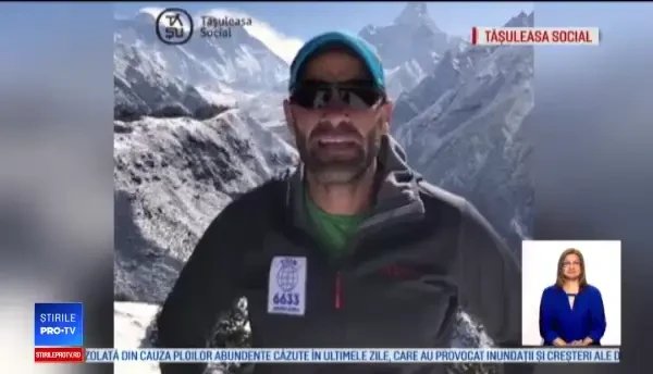 Tibi Ușeriu a terminat încă o cursă extremă în Himalaya: ”Sunt avalanșe din 20 în 20 de minute”
