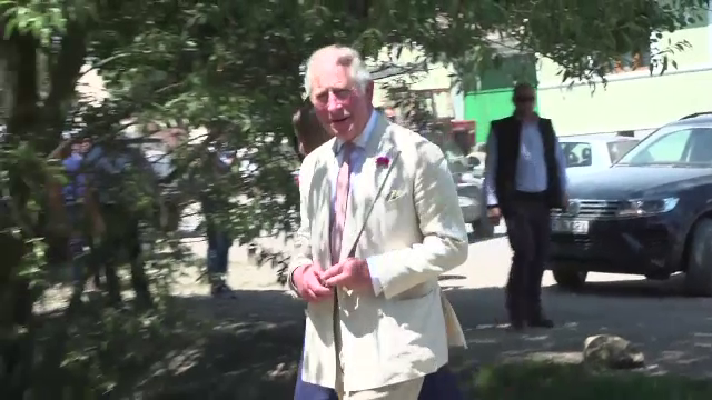 Prințul Charles, întâmpinat cu produse tradiționale la Viscri. Ce promisiuni a făcut