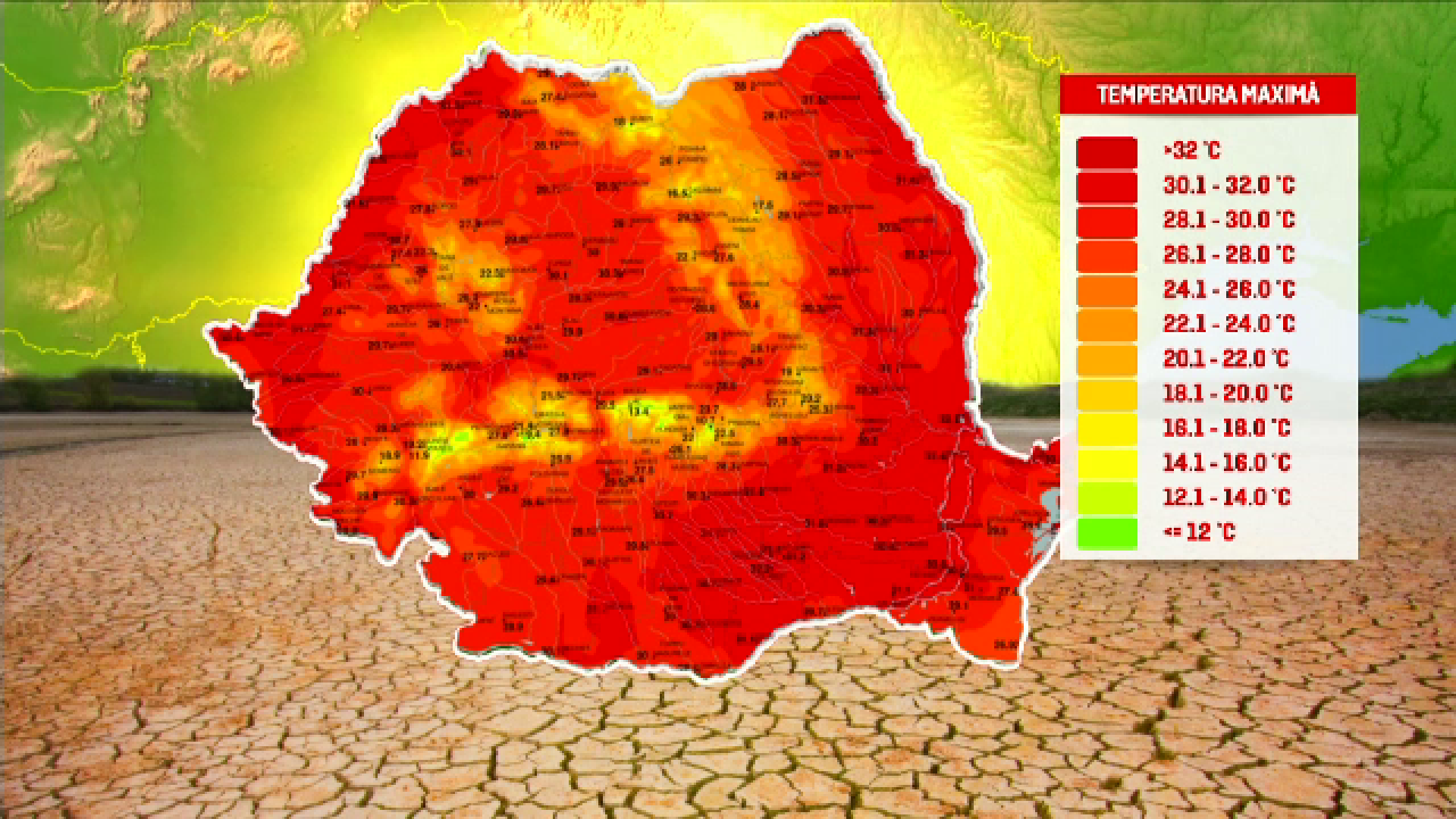 Scenariul negru al meteorologilor pentru această vară. Regiunile care vor fi pârjolite
