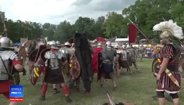 Festivalul din România unde dacii s-au duelat cu romanii