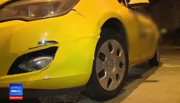 Bărbat, lovit de un taximetru în Capitală, după ce ar fi traversat pe roșu