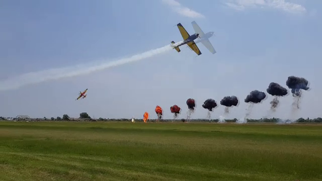 Clinceni Air Show. Spectacolul aviatic dedicat copiilor
