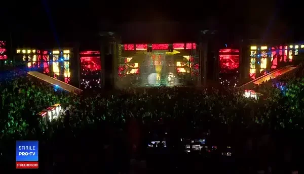 Sașe mii de oameni, prezenți la un concert special susținut de Smiley