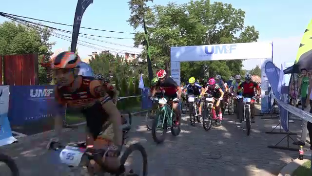 Concurs de mountain bike la Târgu Mureș. Au participat sute de pasionați de ciclism
