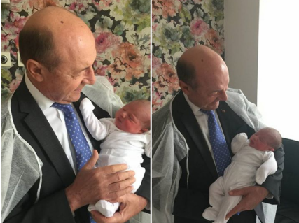 Elena Băsescu a născut o fetiță. Traian Băsescu: "Bun venit pe lume, Anastasia!"