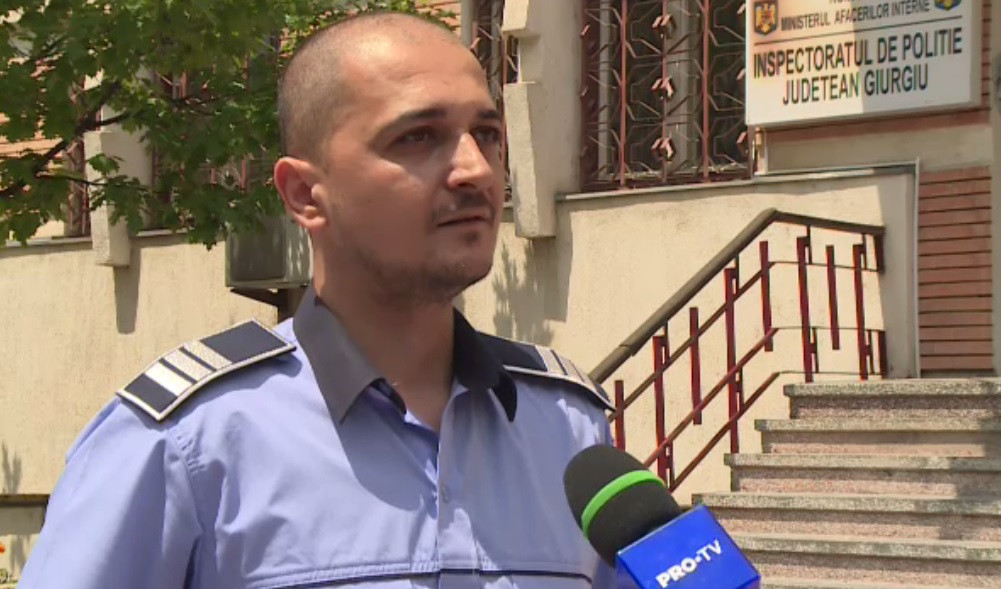 Dezvăluirea făcută de agentul Gogoașe, care a urmărit 80 de km un suspect și l-a prins